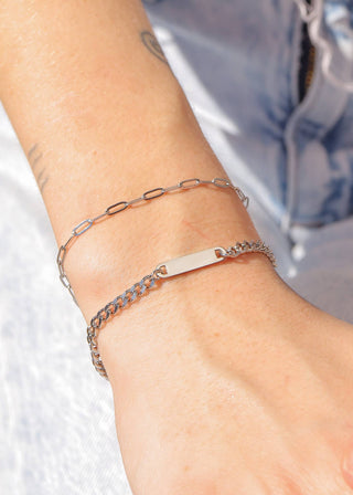 Paperclip Chain Bracelet