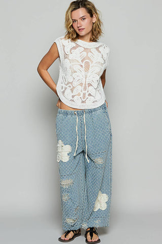 Solid Crochet Top