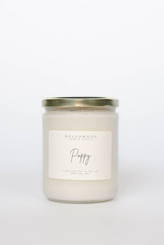 Poppy Candle
