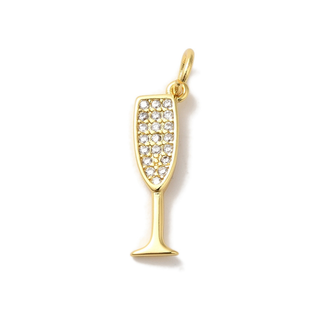 Gold Champagne Flute
