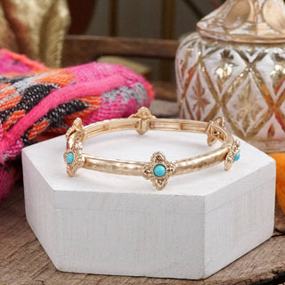 Medallion Stretchy Bangle