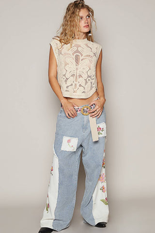 Solid Crochet Top