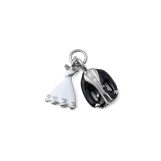 Bride and Groom Charm