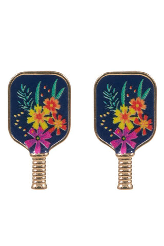 Pickleball Post Earrings