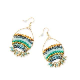 Beaded Streak Earrings