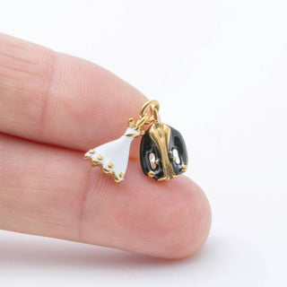 Bride and Groom Charm