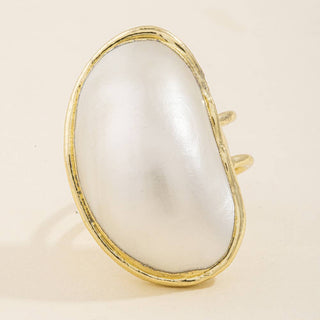 Mother Of Pearl Statement Ring