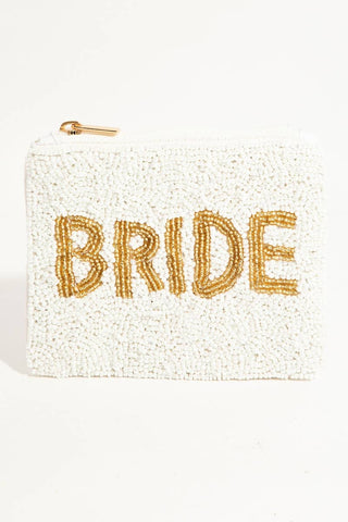Bride Beaded Coin Purse
