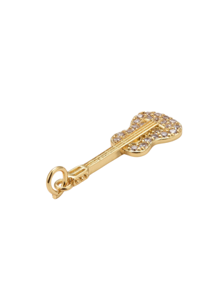 Gold Guitar Charm