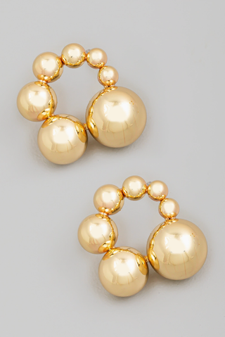 Ball Stud Earrings