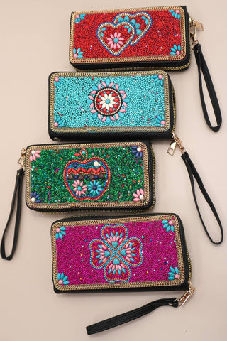 Seed Bead Wallet