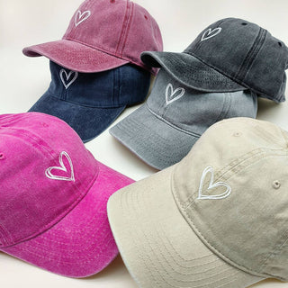 Heart Baseball Hat