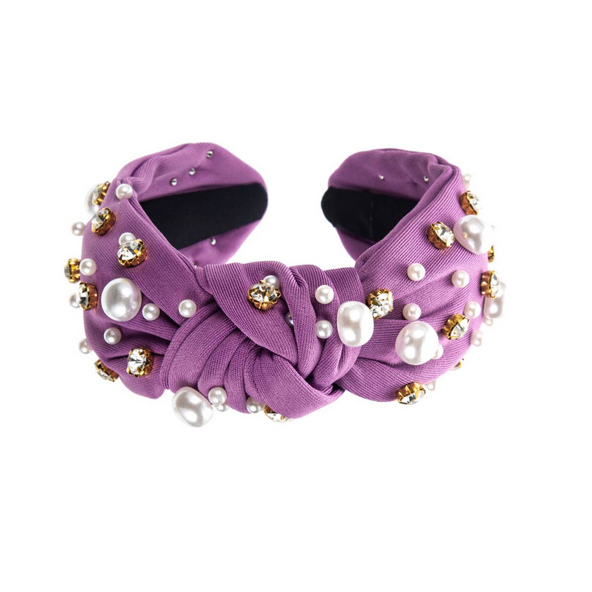Purple Pearl Headband
