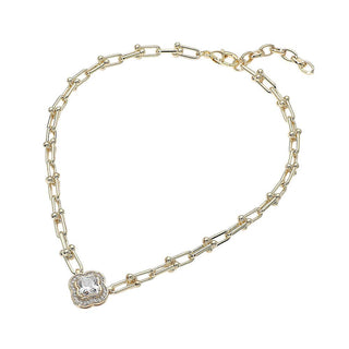 Quatrefoil Charm Necklace