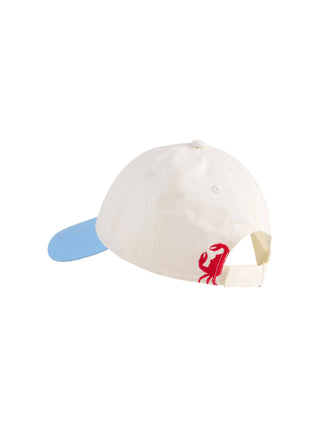 Crab Stamp Ball Cap
