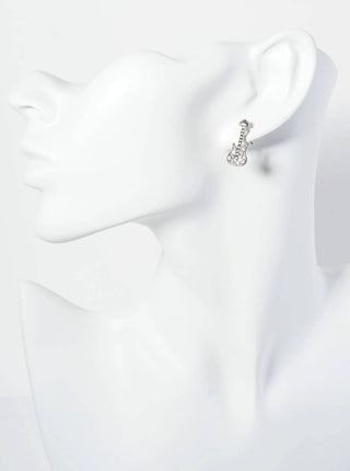 Pave Electric Guitar Stud Earrings