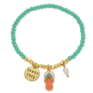 Sandy Toes Sandal Stretch Bracelet